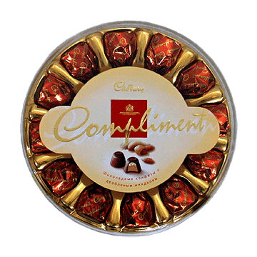 Caja de bombones Cadbury Compliment