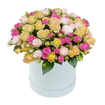 Rosas en Caja
