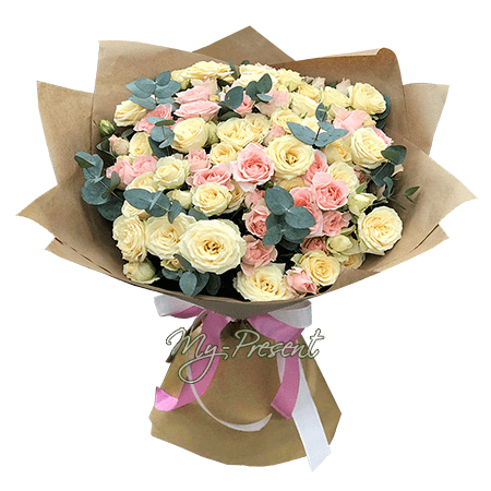 Un ramo de rosas ramificadas — la ternura que uno desea regalar